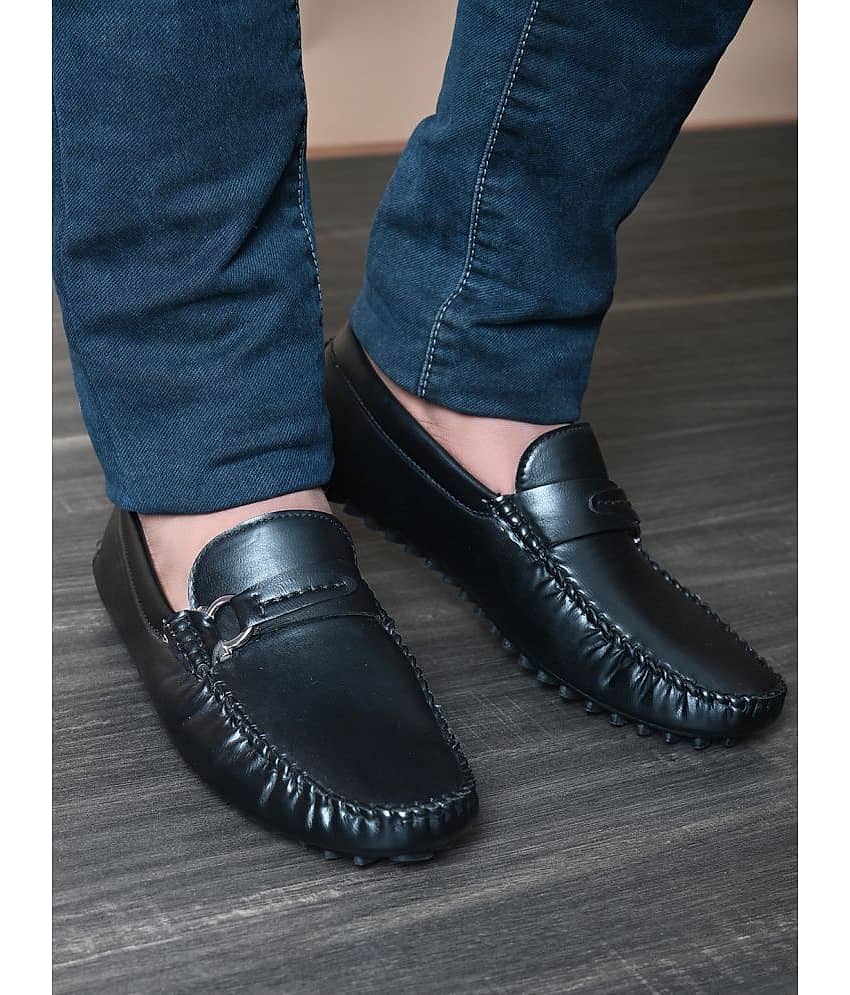 Prolific Black Loafers - Formal Shoes | Buy online on ZillyBuy