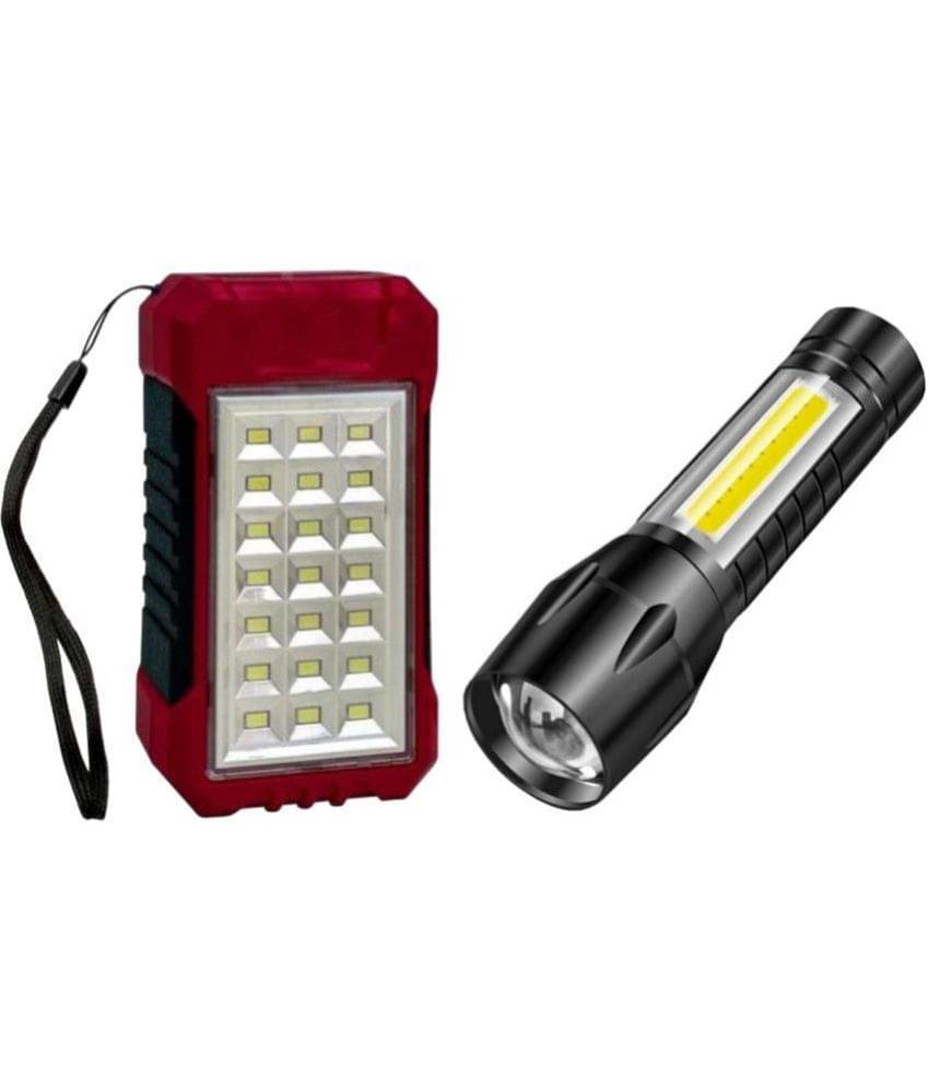 Stylopunk 10W Emergency Light T11 Free Small Torch Brown - Pack of 2 Stylopunk 10W Emergency Light T11 Free Small Torch Brown - Pack of 2