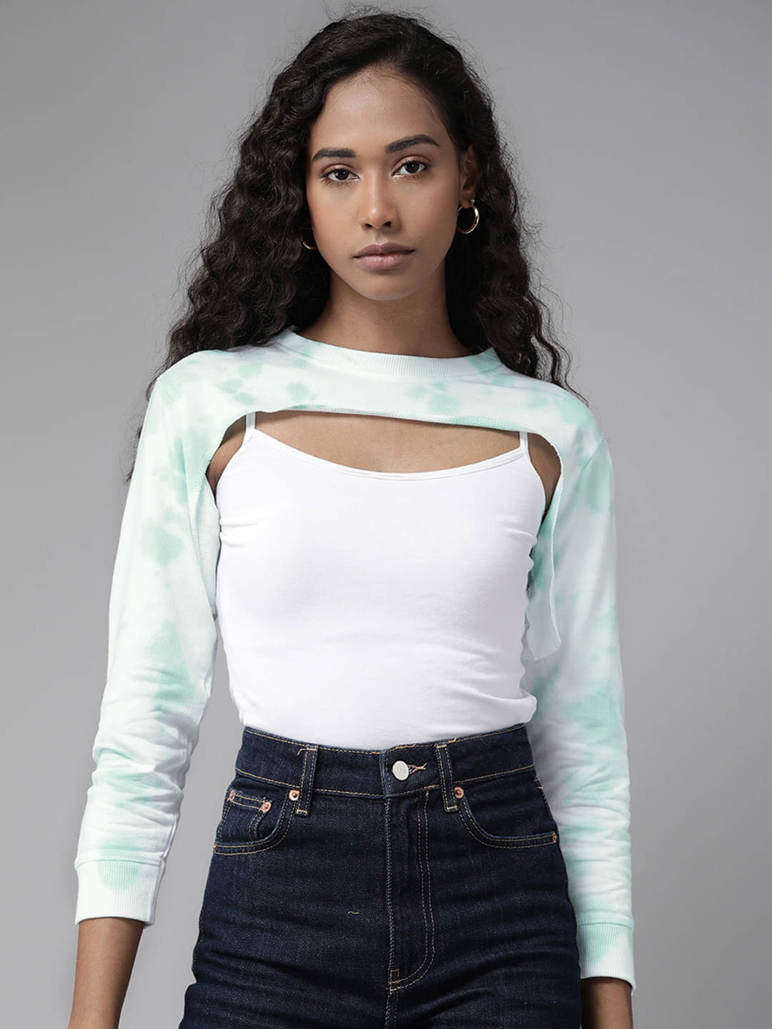 The Dry State Women Cotton Dyed Oversized Fit Round Neck T-Shirt ( Multicolor ) The Dry State Women Cotton Dyed Oversized Fit Round Neck T-Shirt ( Multicolor )