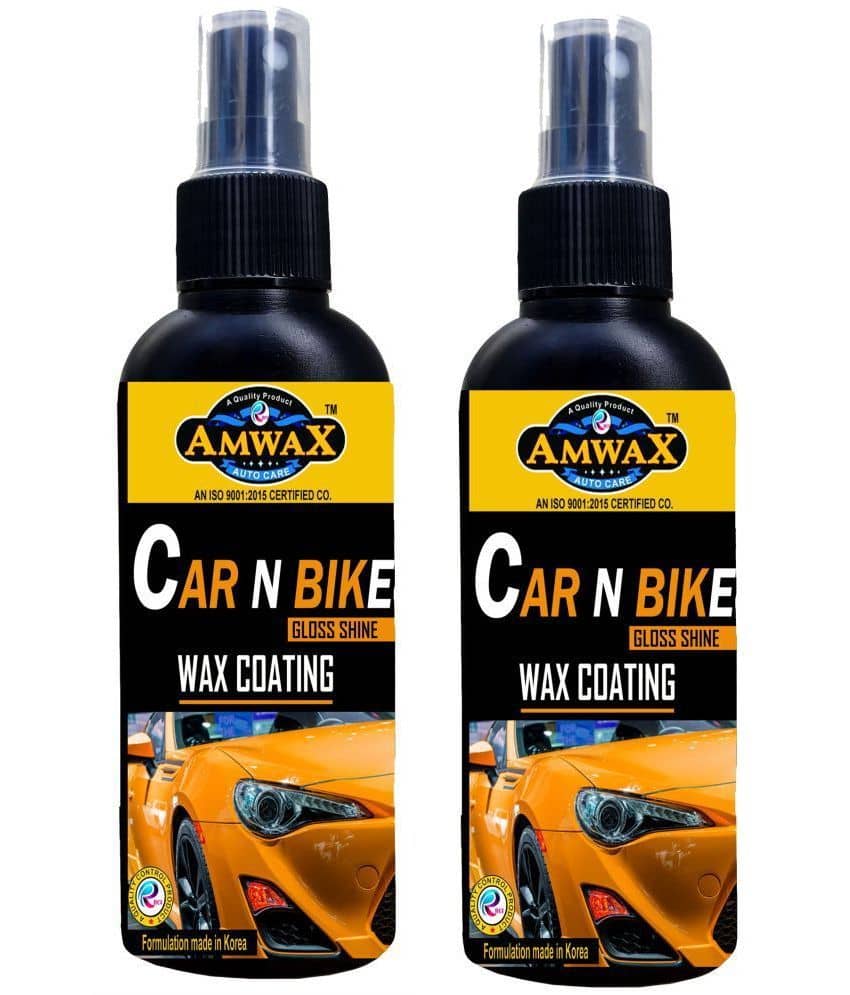 AMWAX CAR AND BIKE WAX COATING 120 ML + 120 ML
