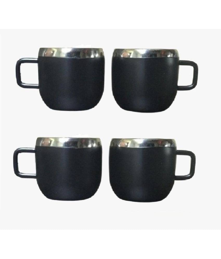     			Dynore Steel Tea Cup 4 Pcs 90 ml