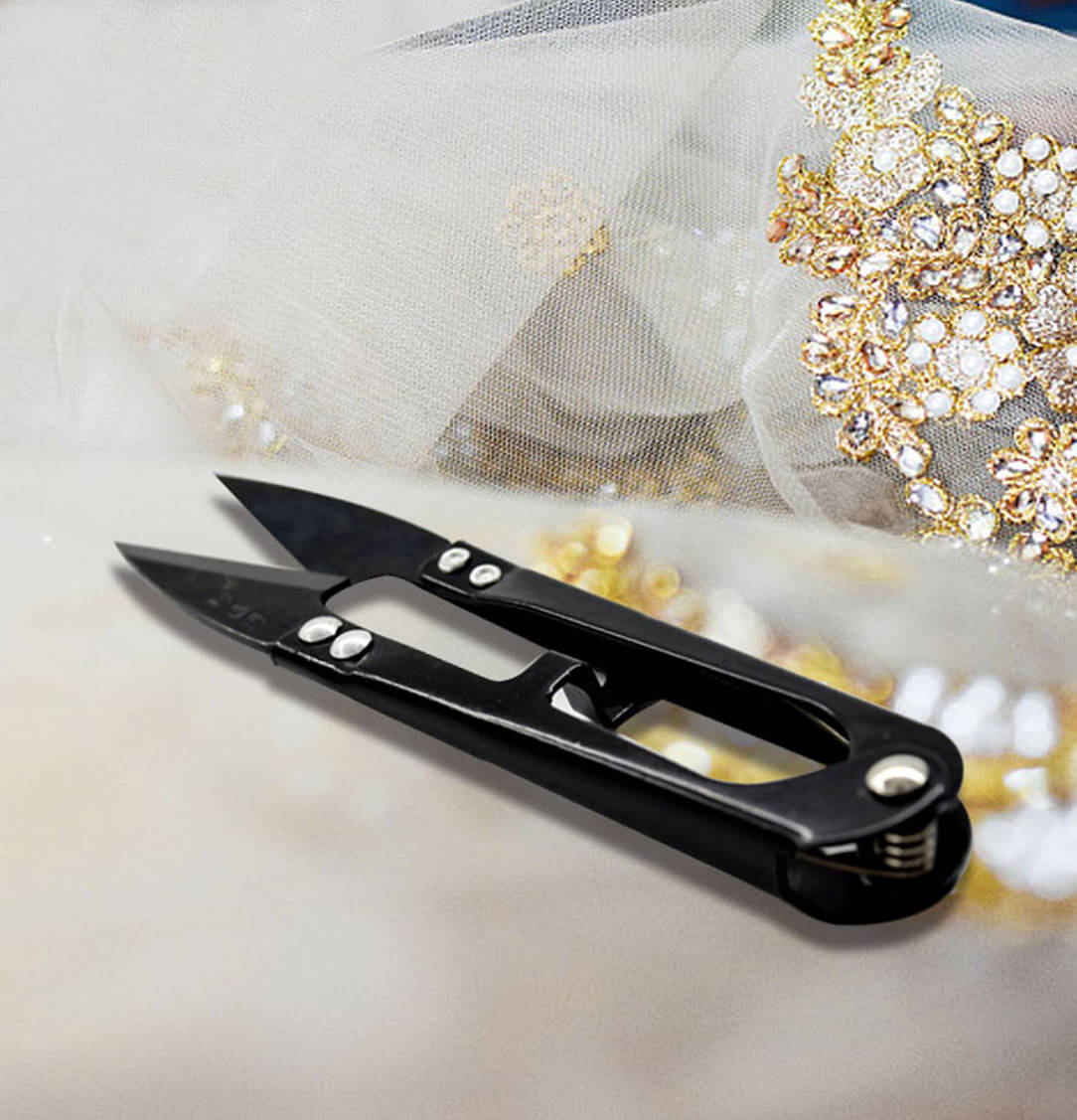     			Embroidery Sewing Scissors Thread Clipper Trim Cutter (Pack of 1)