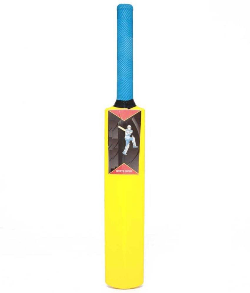 EmmEmm Premium Size 5 Plastic Cricket Bat for Tennis Ball Cricket (Yellow)     			EmmEmm Premium Size 5 Plastic Cricket Bat for Tennis Ball Cricket (Yellow)