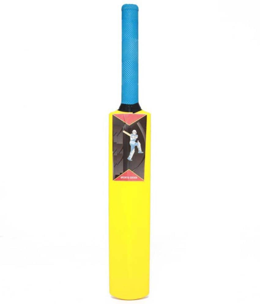 EmmEmm Premium Size 5 Plastic Cricket Bat for Tennis Ball Cricket (Yellow) - Sports and Fitness Equipment | Buy online on ZillyBuy