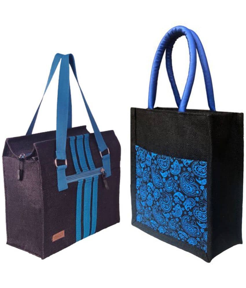 Foonty Jute Lunch Bag - Handbags | Buy online on ZillyBuy