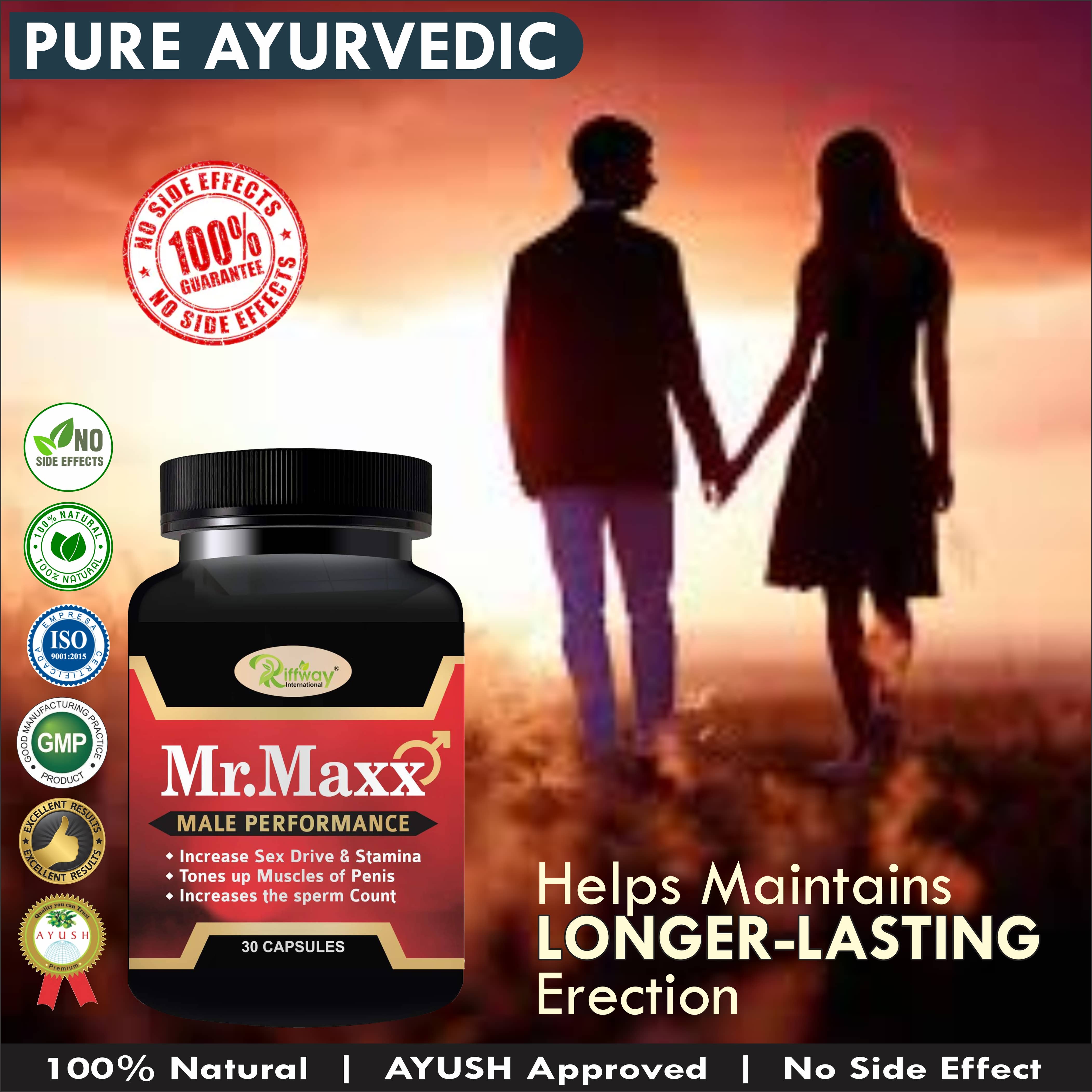Mr. Maxx Sexual capsules For Men Long Time Sex Power For Men, Which Works By Removing Sexual Debility And Sexual Problems 100% Ayurvedic