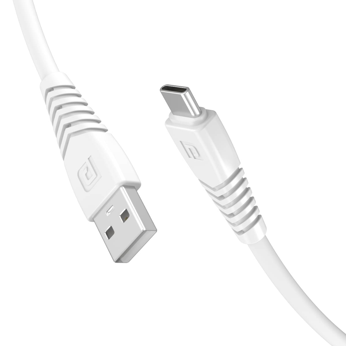     			Portronics Type C Cable White - 1 Meter