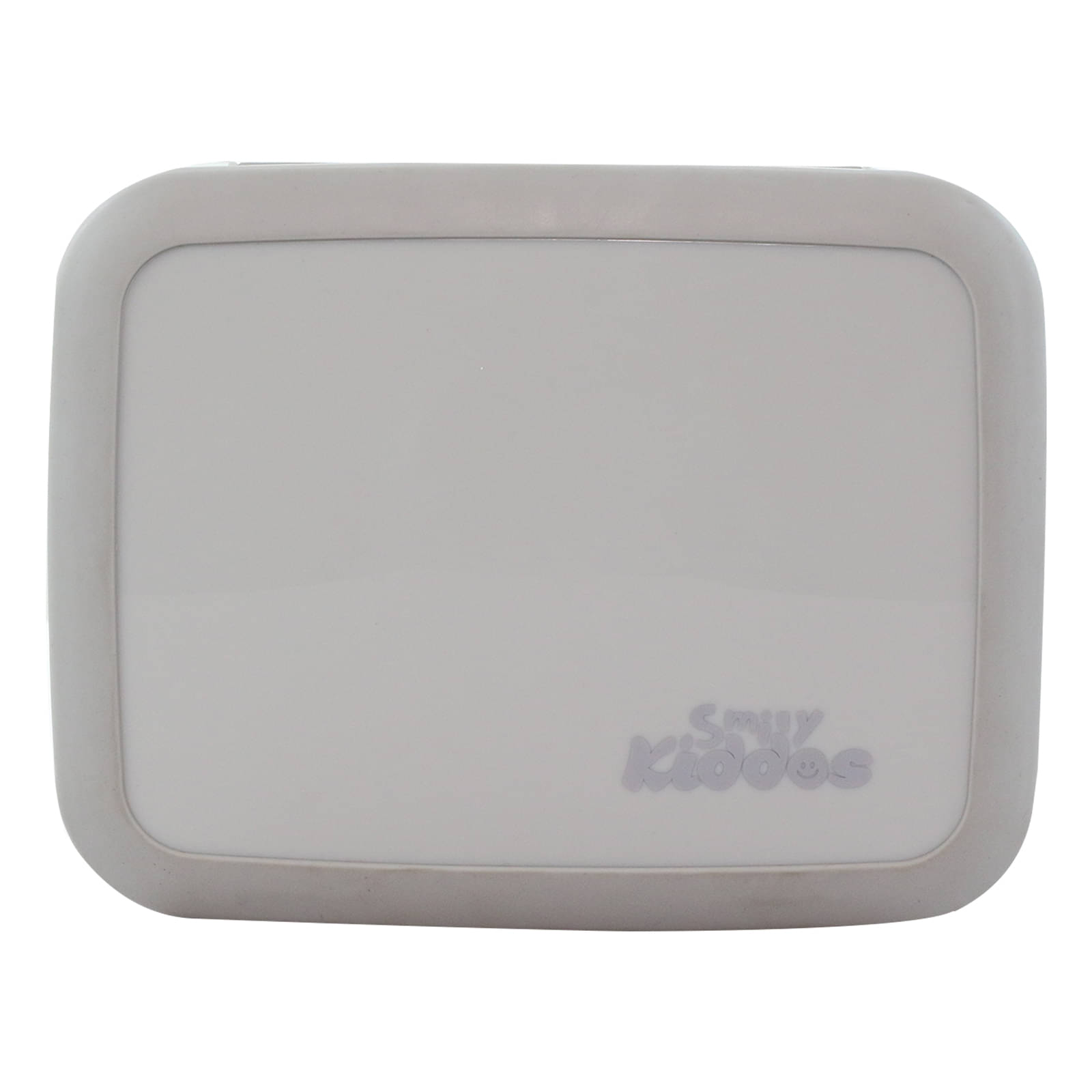     			Smily Kiddos - Light Grey Plastic Lunch Box ( Pack of 1 )