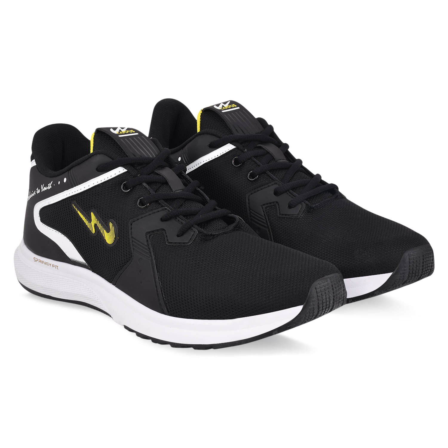 Campus Fred Black Running Shoes Campus Fred Black Running Shoes