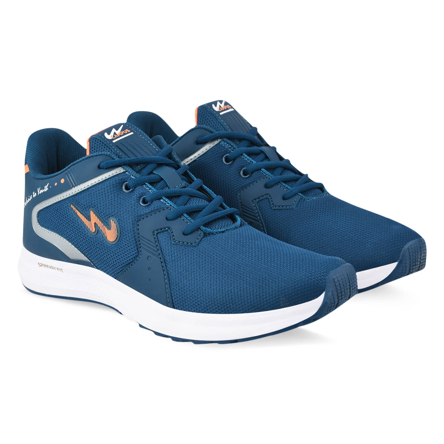     			Campus Fred Blue Running Shoes