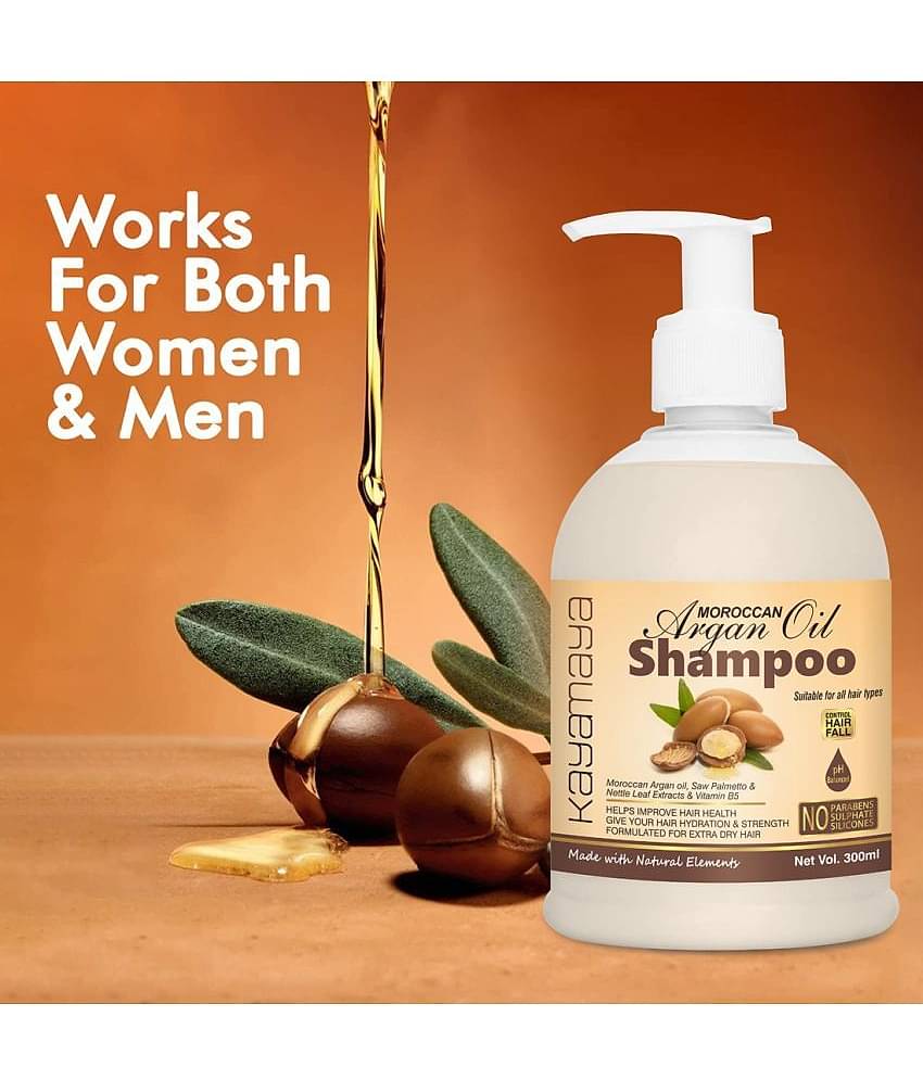 Kayamaya Moroccan Argan Oil Shampoo (with DHT Blocker) Shampoo 300 mL