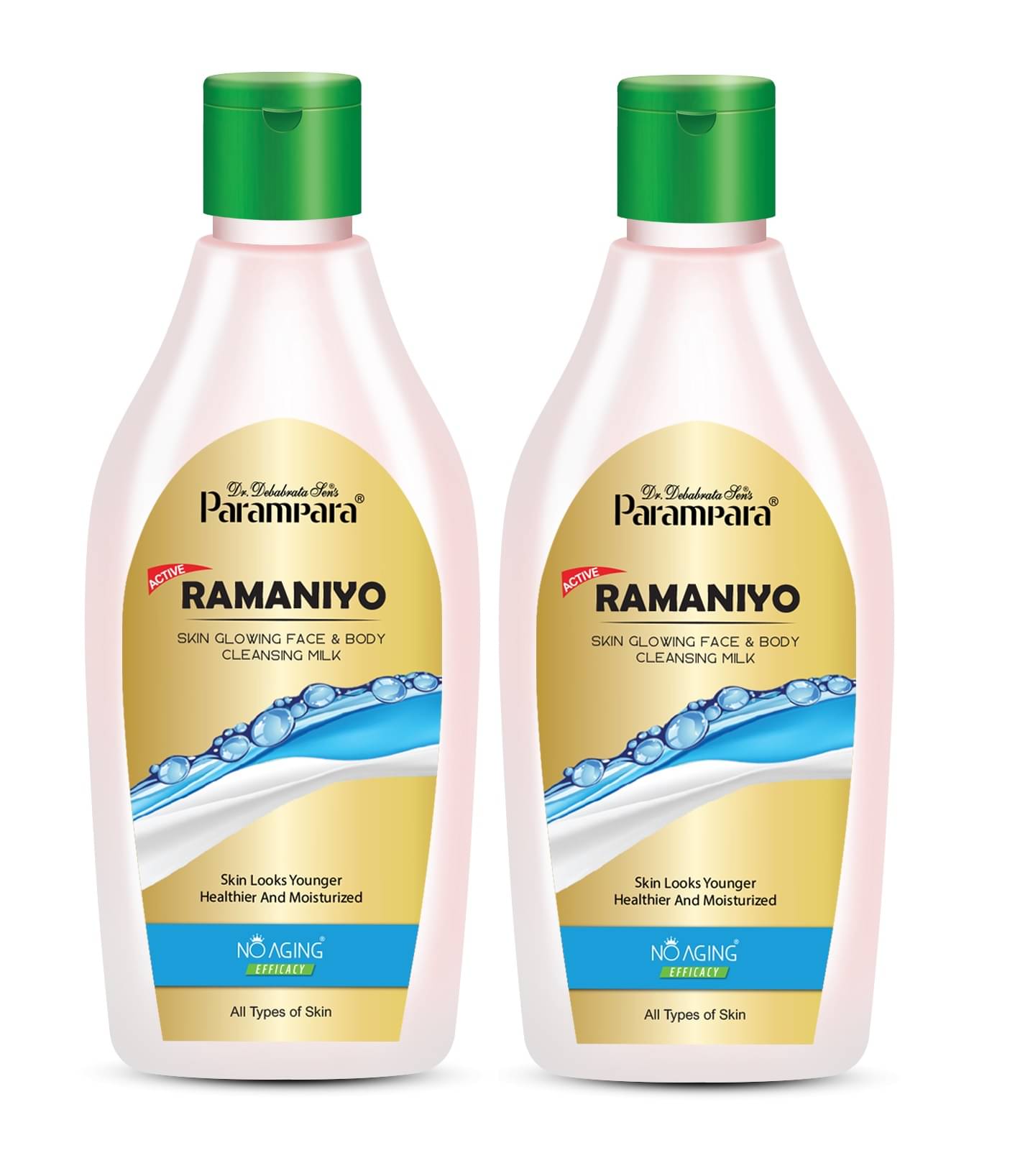 Parampara Ayurved Ramaniyo Skin Glowing Face & Body Cleanser 300 mL Pack of 2 Parampara Ayurved Ramaniyo Skin Glowing Face & Body Cleanser 300 mL Pack of 2