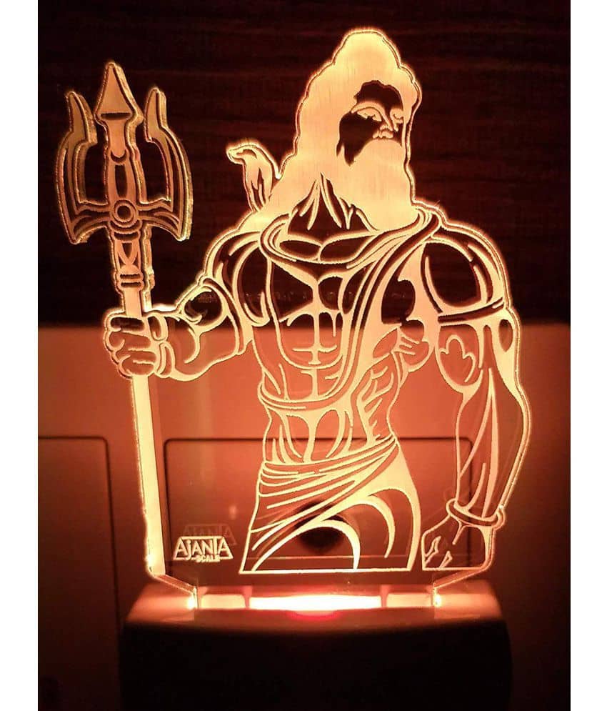 SUPERAJANTA PARSHURAM  SANKARBHAGVAN 2096 Night Lamp Multi - Pack of 1
