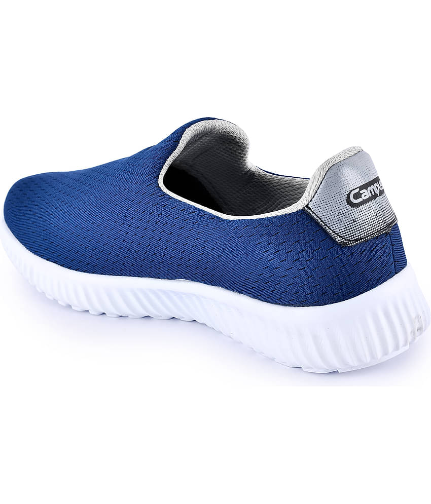 Campus Oxyfit (N) - Black Men's Slip-on Shoes