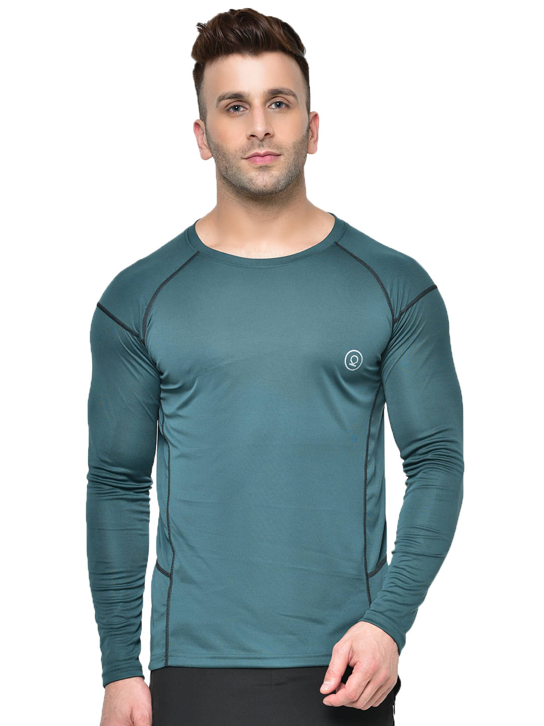 Chkokko - Polyester Regular Fit Dark Green Men's Sports T-Shirt ( Pack of 1 ) Chkokko - Polyester Regular Fit Dark Green Men's Sports T-Shirt ( Pack of 1 )