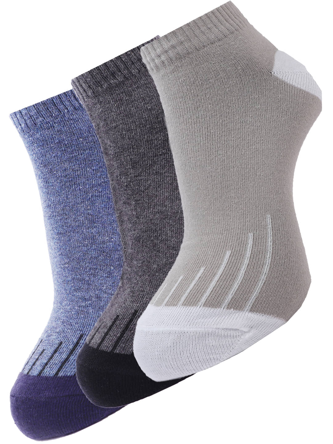 Dollar - Cotton Blend Multicolor Men's Ankle Length Socks ( Pack of 3 ) - Socks | Buy online on ZillyBuy