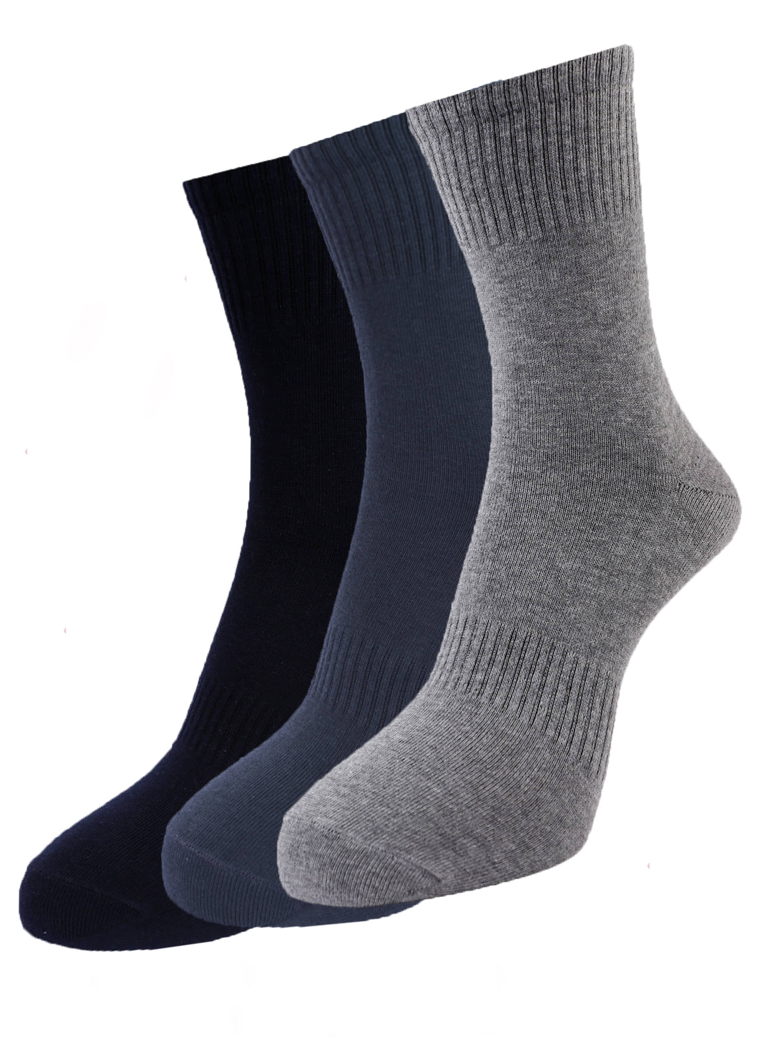 Dollar - Cotton Blend Multicolor Men's Full Length Socks ( Pack of 3 ) - Socks | Buy online on ZillyBuy