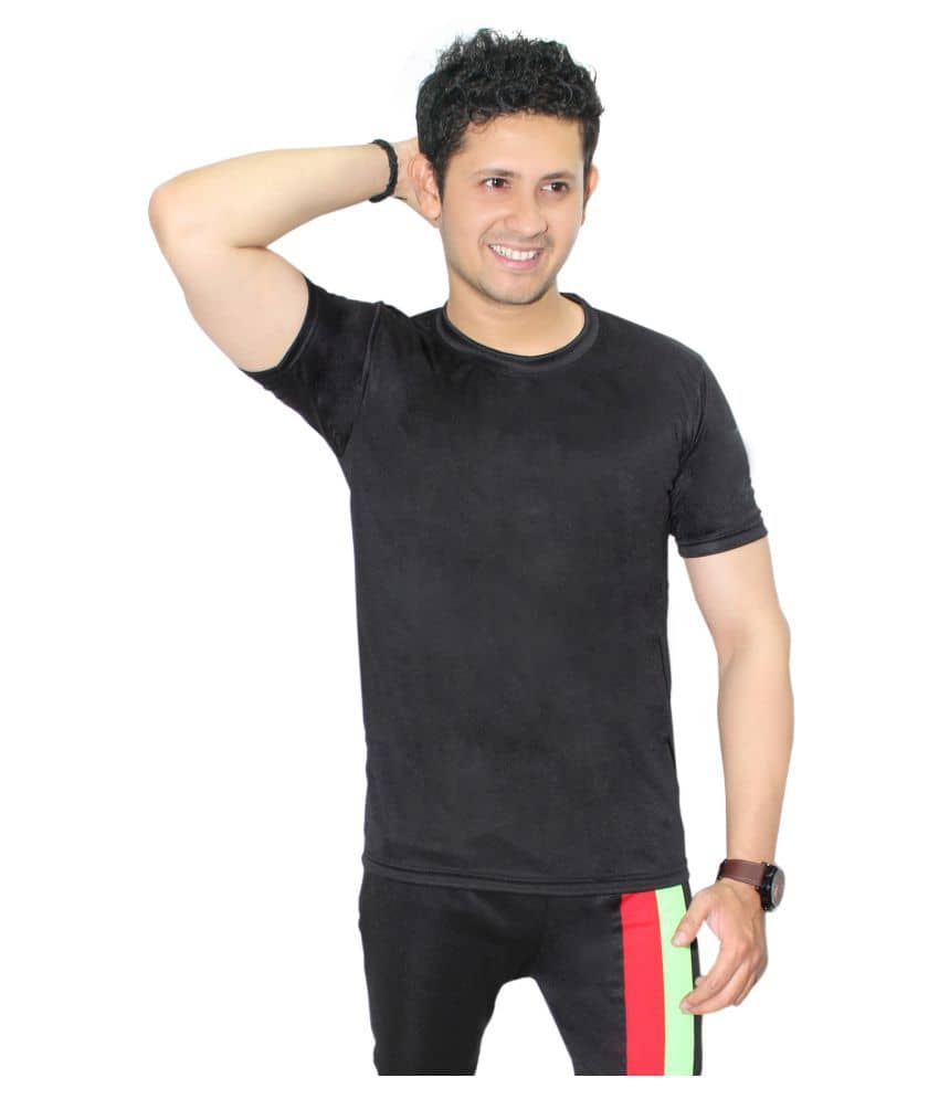Goodluck Black Cotton Lycra Trunk