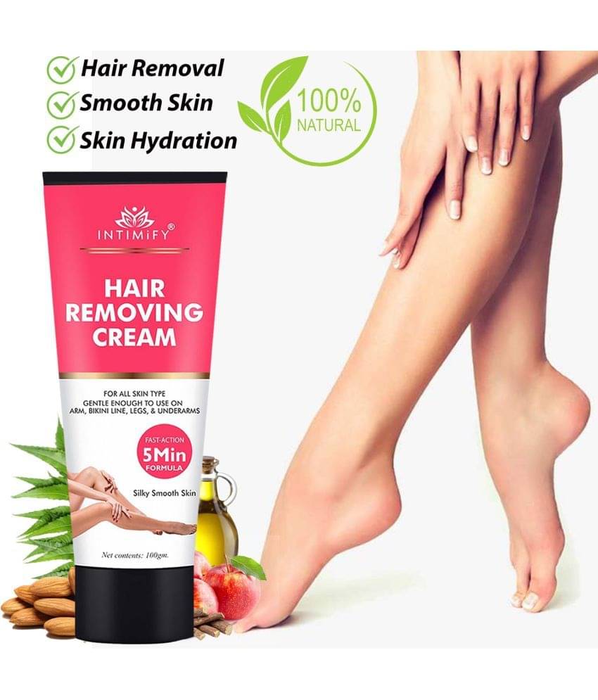    			Intimify Hair Removing Cream for Skin Whitening and Hair Removal Cream Skin Brightening & Smooth Skin 100 g
