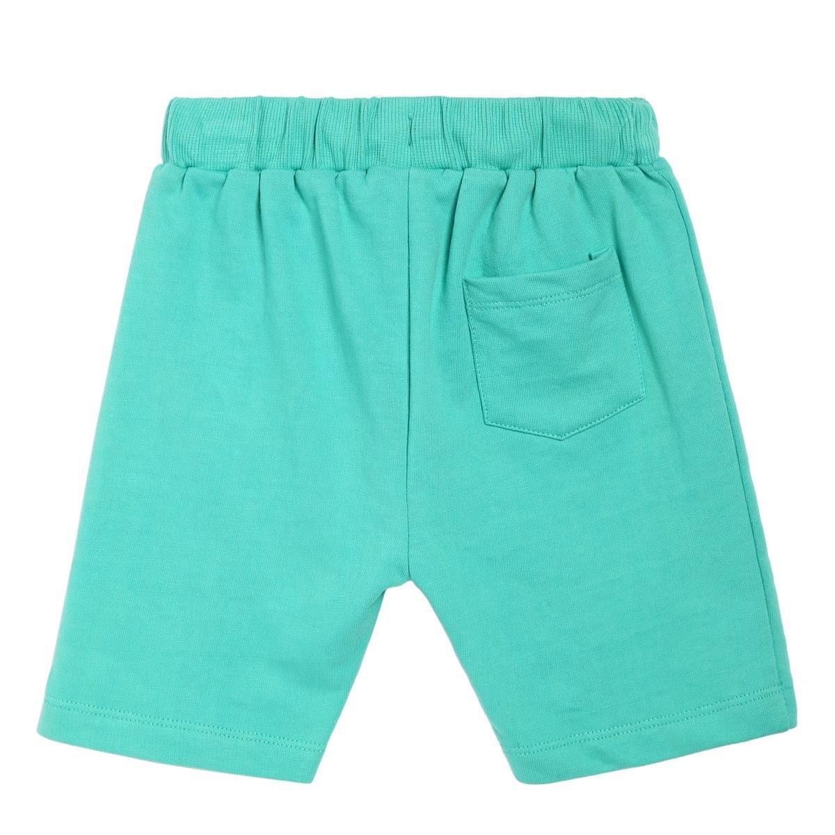     			MINI KLUB Baby Boys Cotton Shorts ( Green )