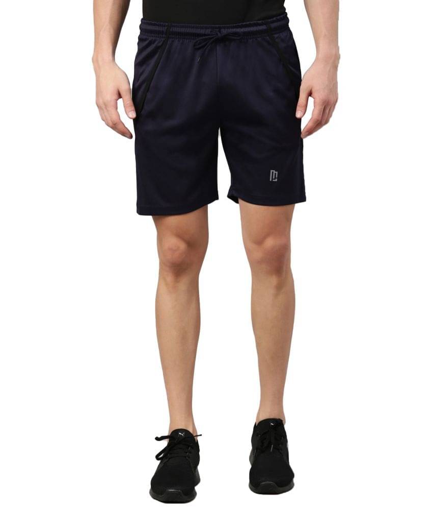     			Maniac - Polyester Navy Men's Shorts ( Pack of 1 )