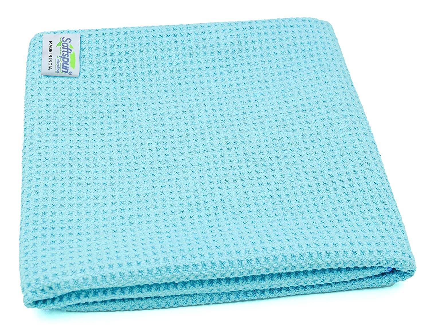     			SOFTSPUN Single Gym Towel Silver