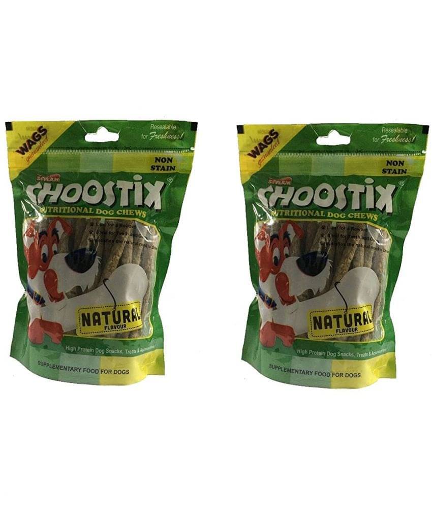 Choostix Natural 450 g pack of 2     			Choostix Natural 450 g pack of 2
