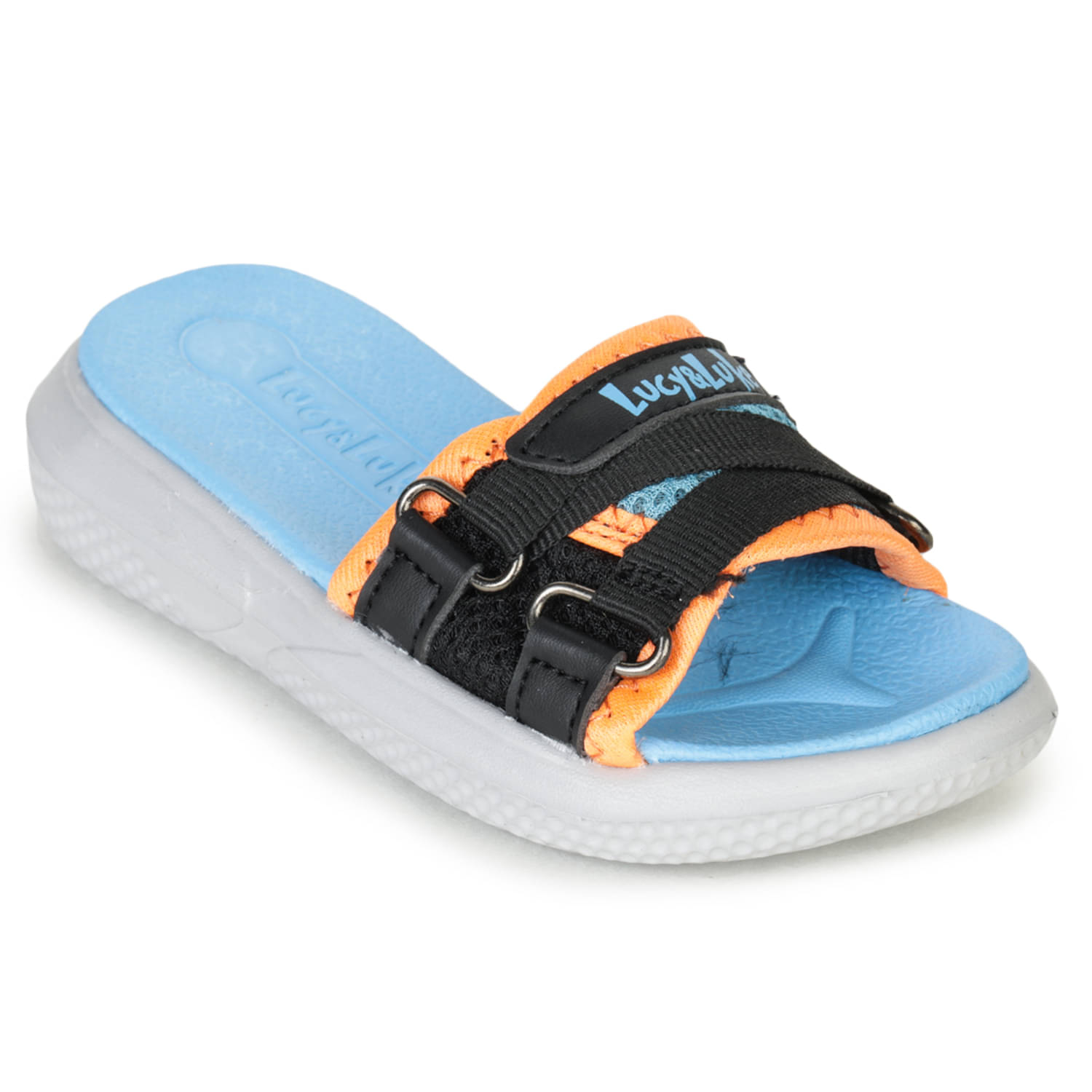     			Liberty By Lucy & Luke S.Blue Kids Bin Slippers