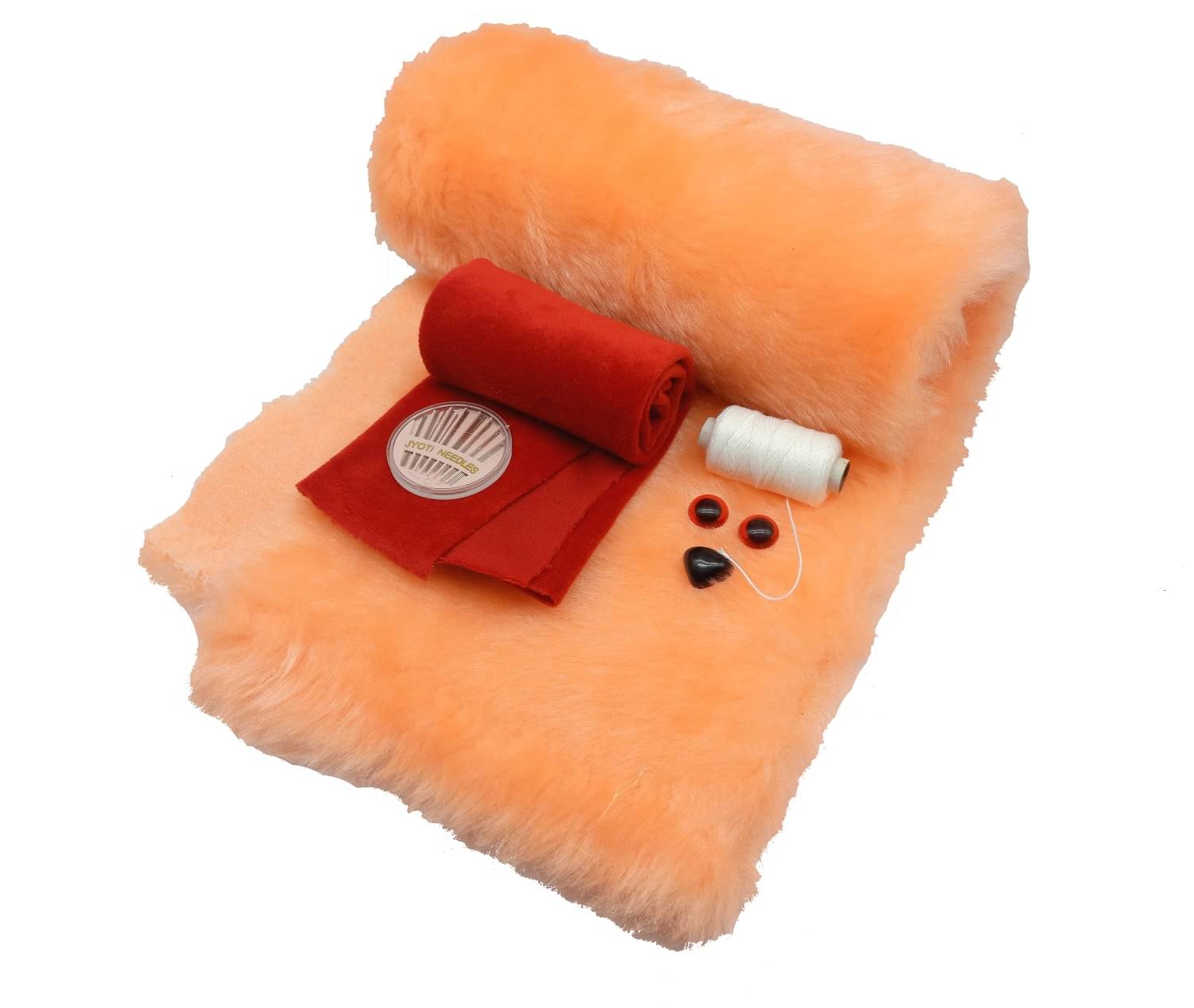     			PRANSUNITA - Fabric Teddy Bear Making Kit ( Pack of 1 )