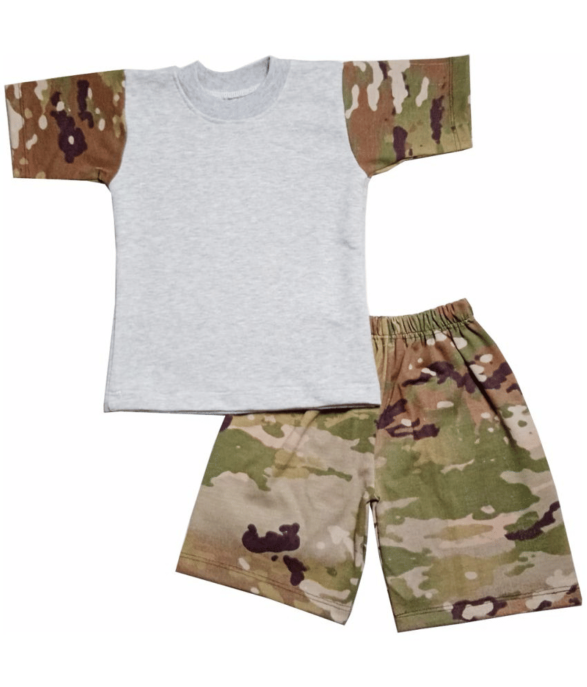harshvardhanmart.com Pack of 1 Boys Cotton T-Shirt & Shorts Set ( Light Grey ) harshvardhanmart.com Pack of 1 Boys Cotton T-Shirt & Shorts Set ( Light Grey )
