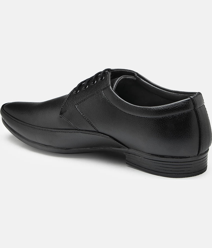 Action - Black Men's Derby Formal Shoes