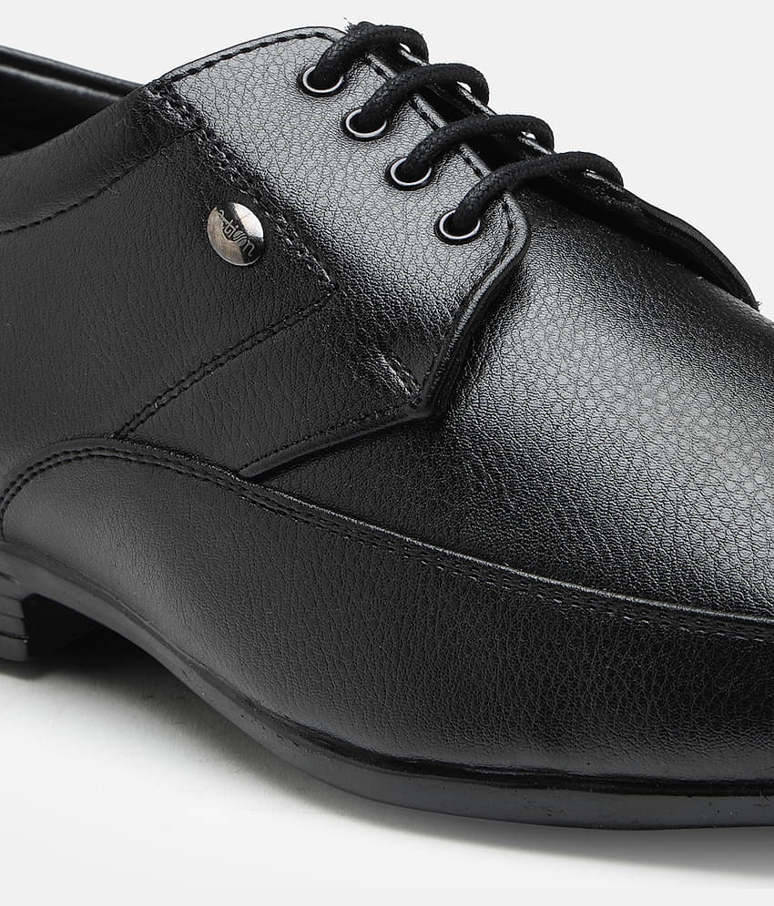 Action - Black Men's Derby Formal Shoes