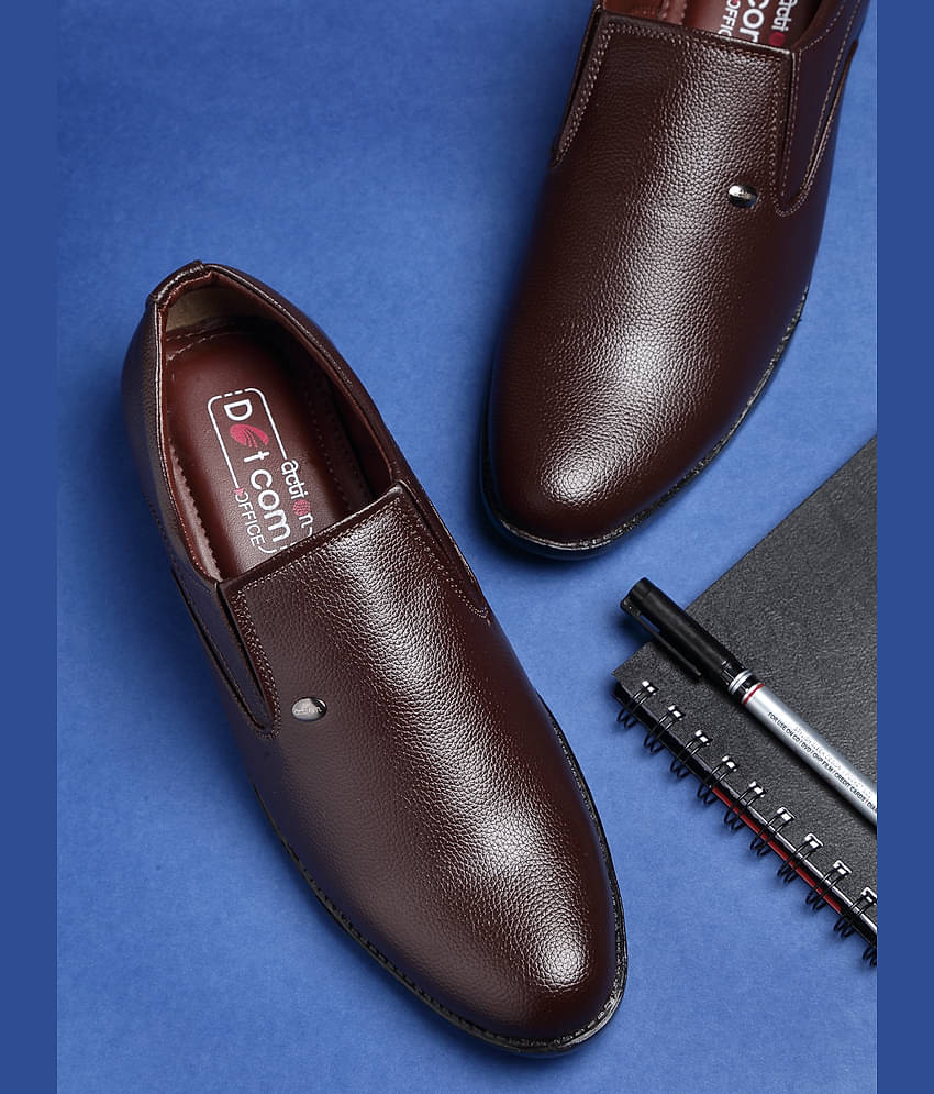 Action - Brown Men's Derby Formal Shoes