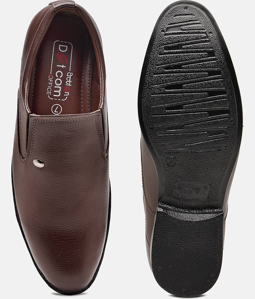 Action - Brown Men's Derby Formal Shoes