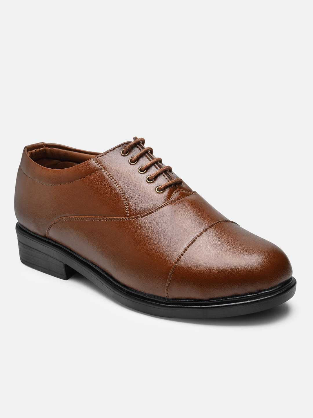Action - Tan Men's Oxford Formal Shoes Action - Tan Men's Oxford Formal Shoes