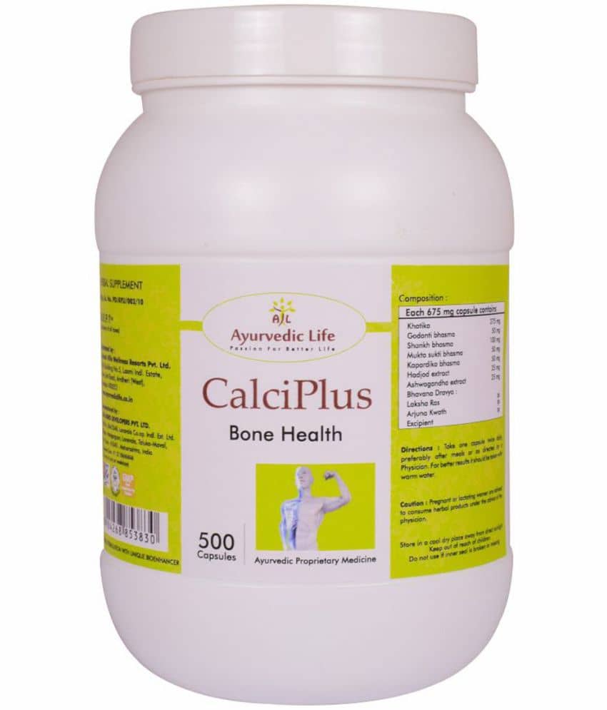 Ayurvedic Life Calciplus Capsule 500 No.S Pack of 1