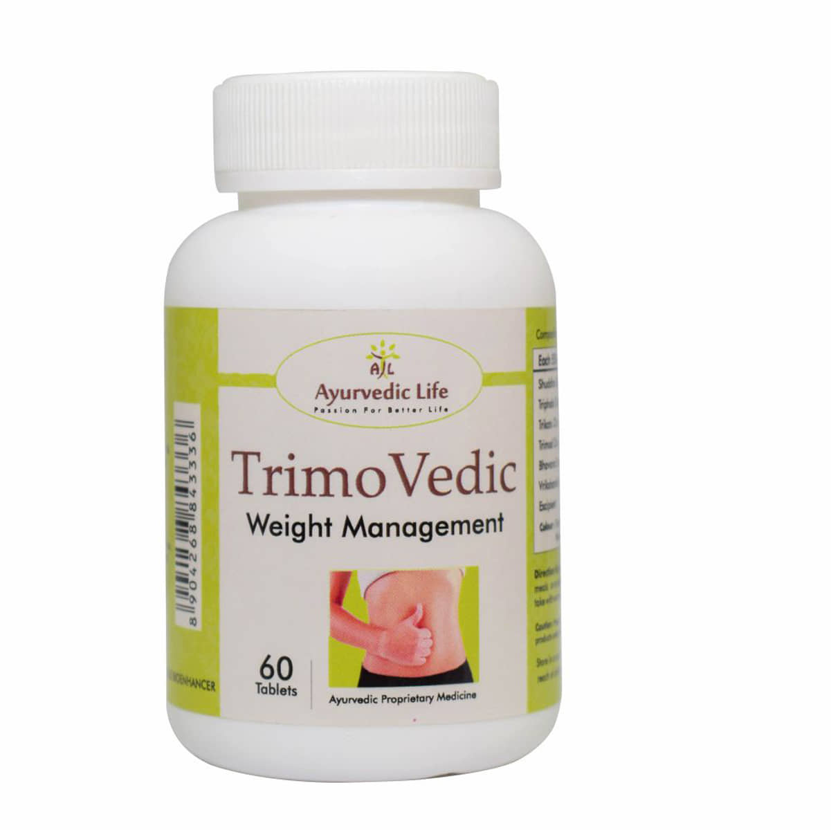 Ayurvedic Life Trimo Vedic Tablet 60 No.S Pack of 1