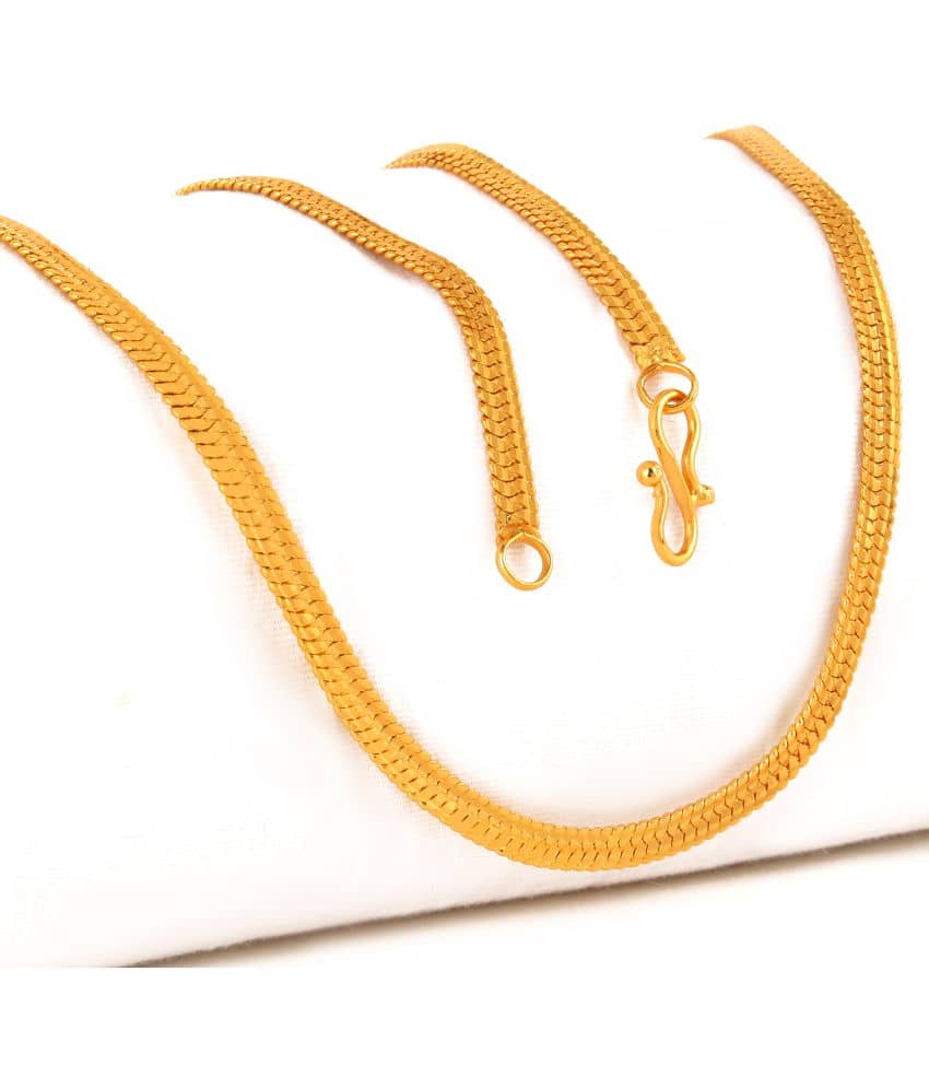 FASHION FRILL - Gold Plated Chain ( Pack of 1 )