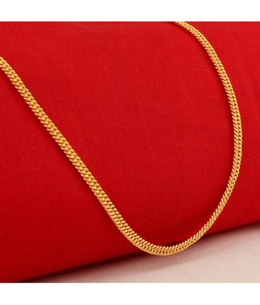 FASHION FRILL - Gold Plated Chain ( Pack of 1 )