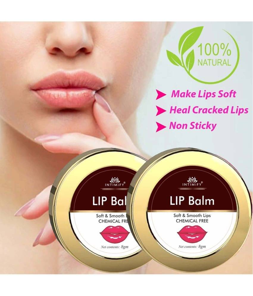     			Intimify Lips Nourishment Balm Lip Gloss Balm Cherry Pack of 2 8 g