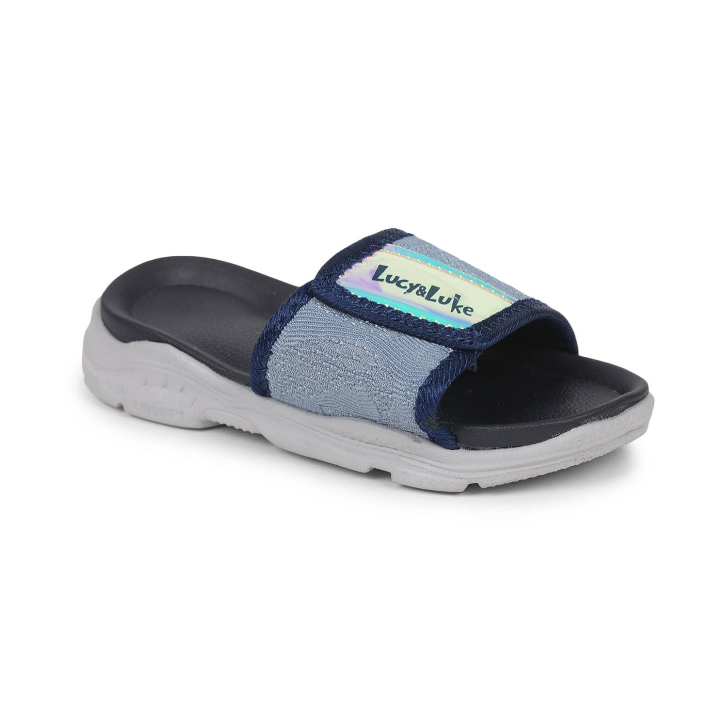     			Liberty By Lucy & Luke S.Blue Kids Casual Slippers