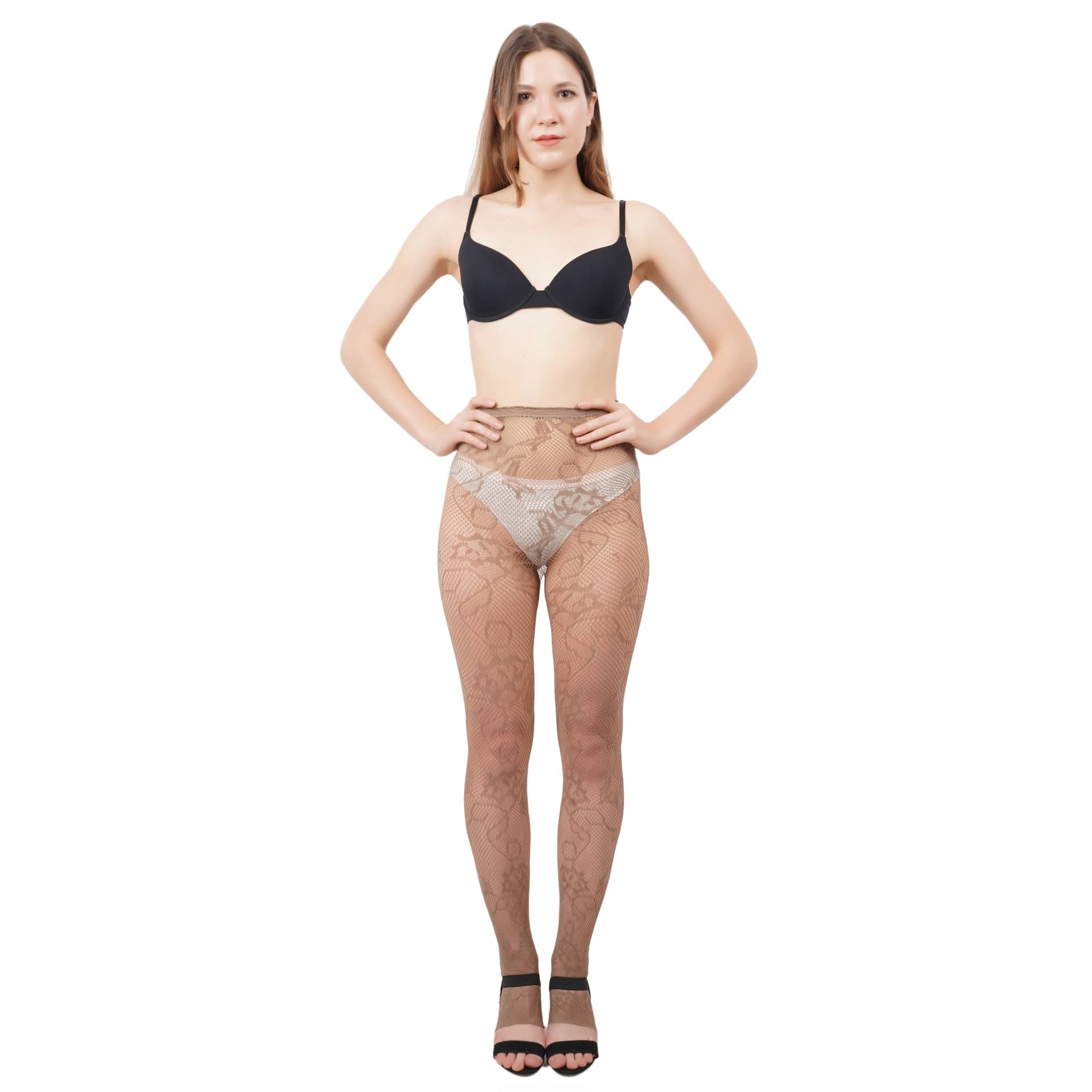     			PENYAN - Cotton Blend Beige Women's Full length Stockings ( Pack of 1 )