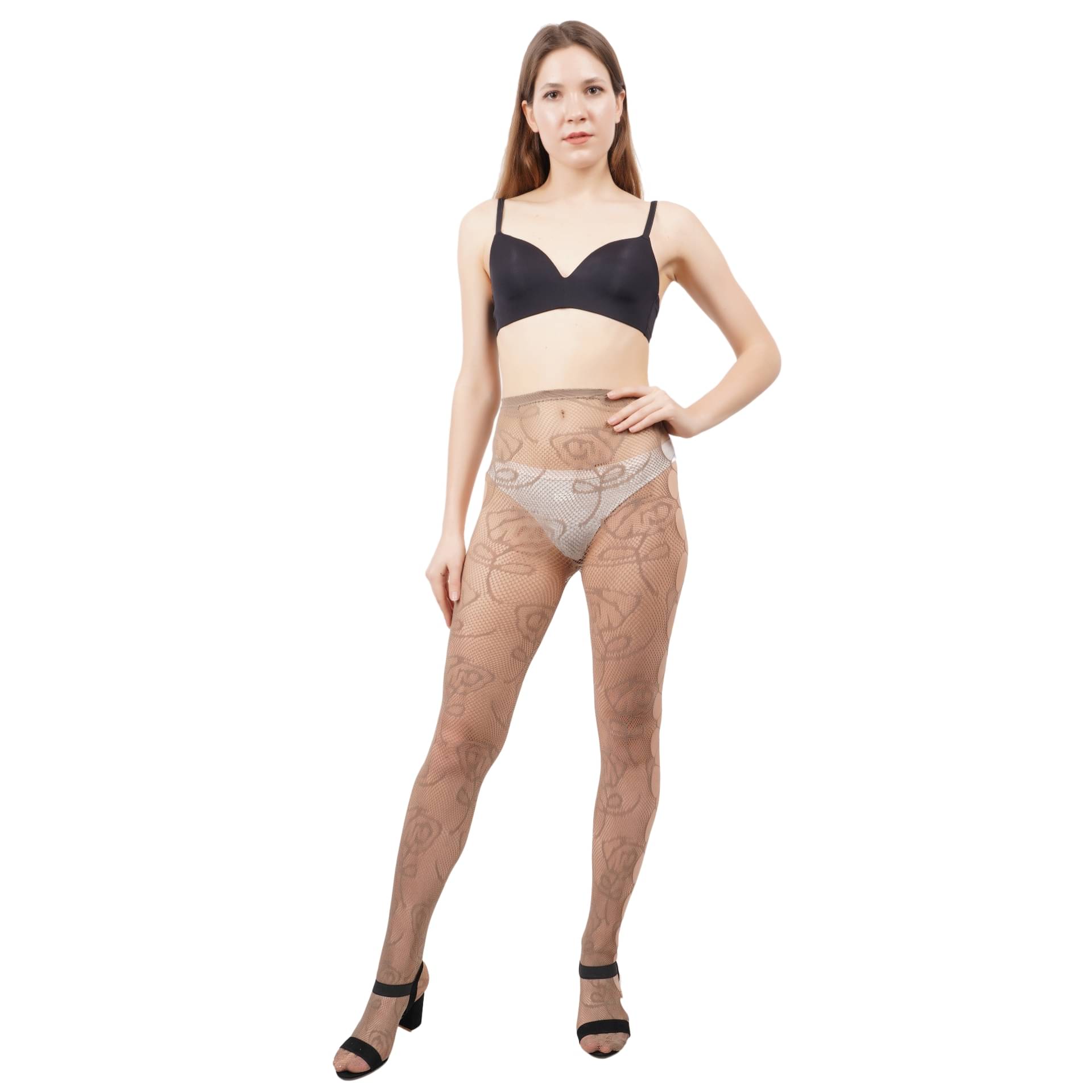     			PENYAN - Cotton Blend Beige Women's Full length Stockings ( Pack of 1 )