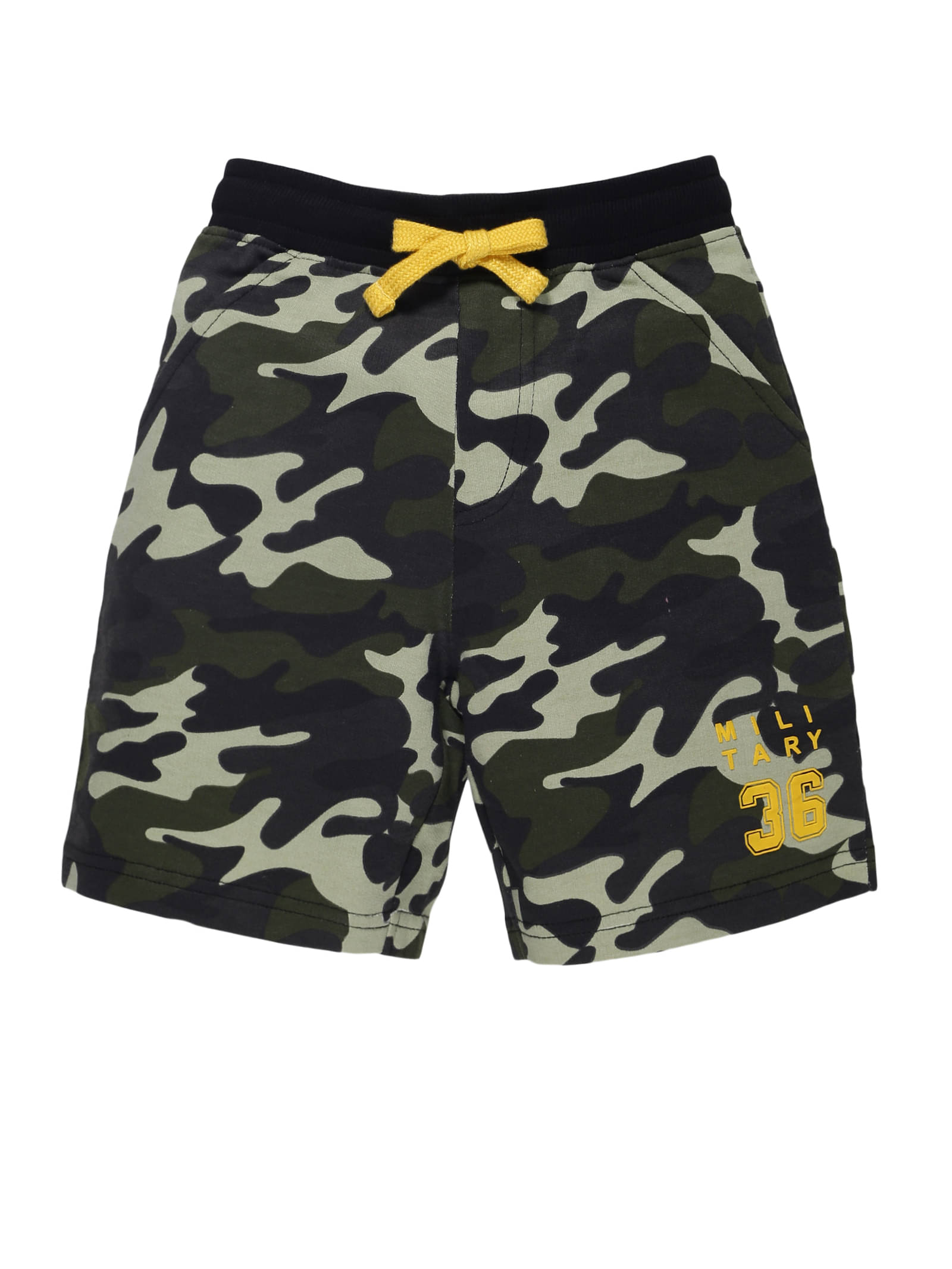     			PLUM TREE Pack of 1 Cotton Shorts For Boys ( Green )