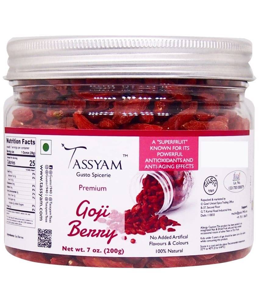     			Tassyam Goji Berry 200g Jar | Nutrition Food