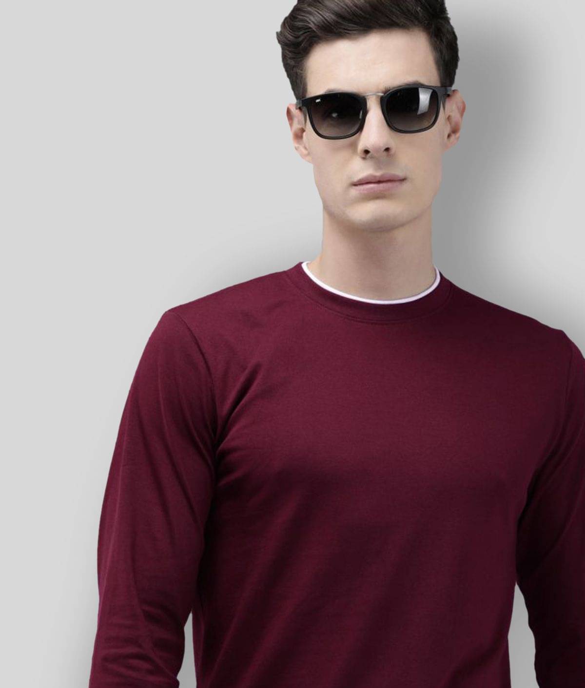 The Dry State - Grey Cotton Slim Fit Men's T-Shirt ( Pack of 1 ) The Dry State - Grey Cotton Slim Fit Men's T-Shirt ( Pack of 1 )