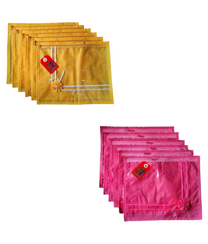 ADWITIYA Multi Saree Covers - 12 Pcs ADWITIYA Multi Saree Covers - 12 Pcs