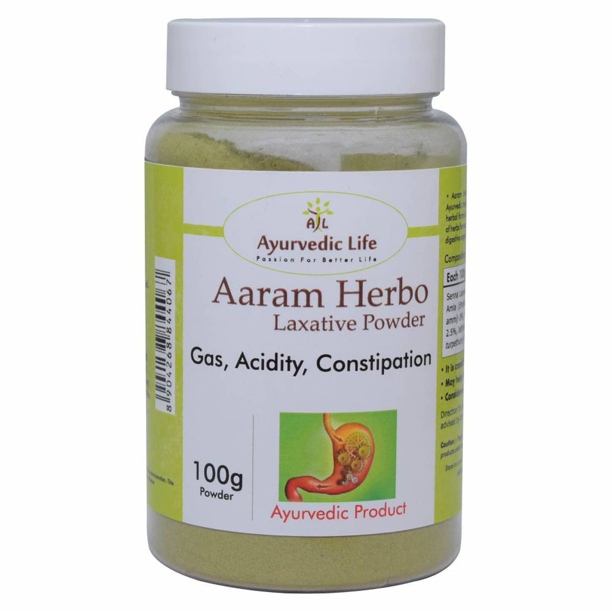     			Ayurvedic Life Aaram Herbo Laxative Powder 100 Gm Pack of 1