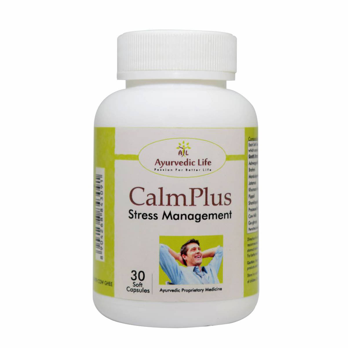     			Ayurvedic Life Calm Plus Capsule 30 No.S Pack of 1