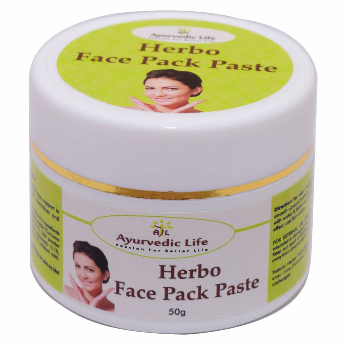 Ayurvedic Life Herbo Face Pack Paste Paste 50 Gm Pack of 1     			Ayurvedic Life Herbo Face Pack Paste Paste 50 Gm Pack of 1